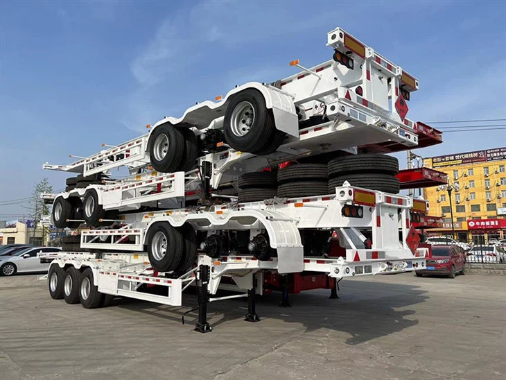 20ft Container Skeleton Trailer