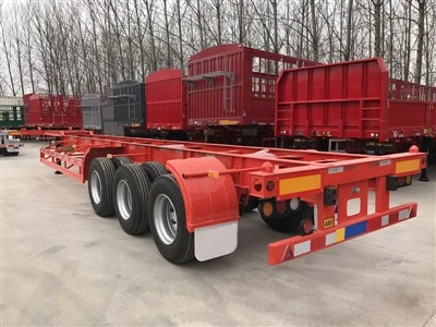 40ft/45ft skelett semitrailer till salu